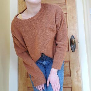 Cozy Burnt Orange Forever 21 Sweater
